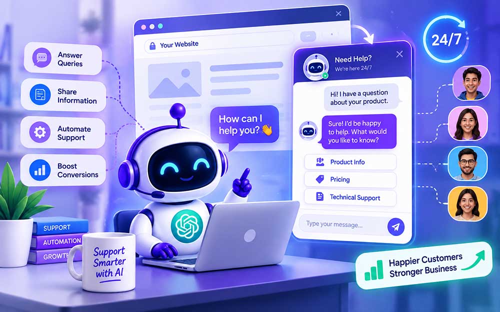 AI Chatbot Widget