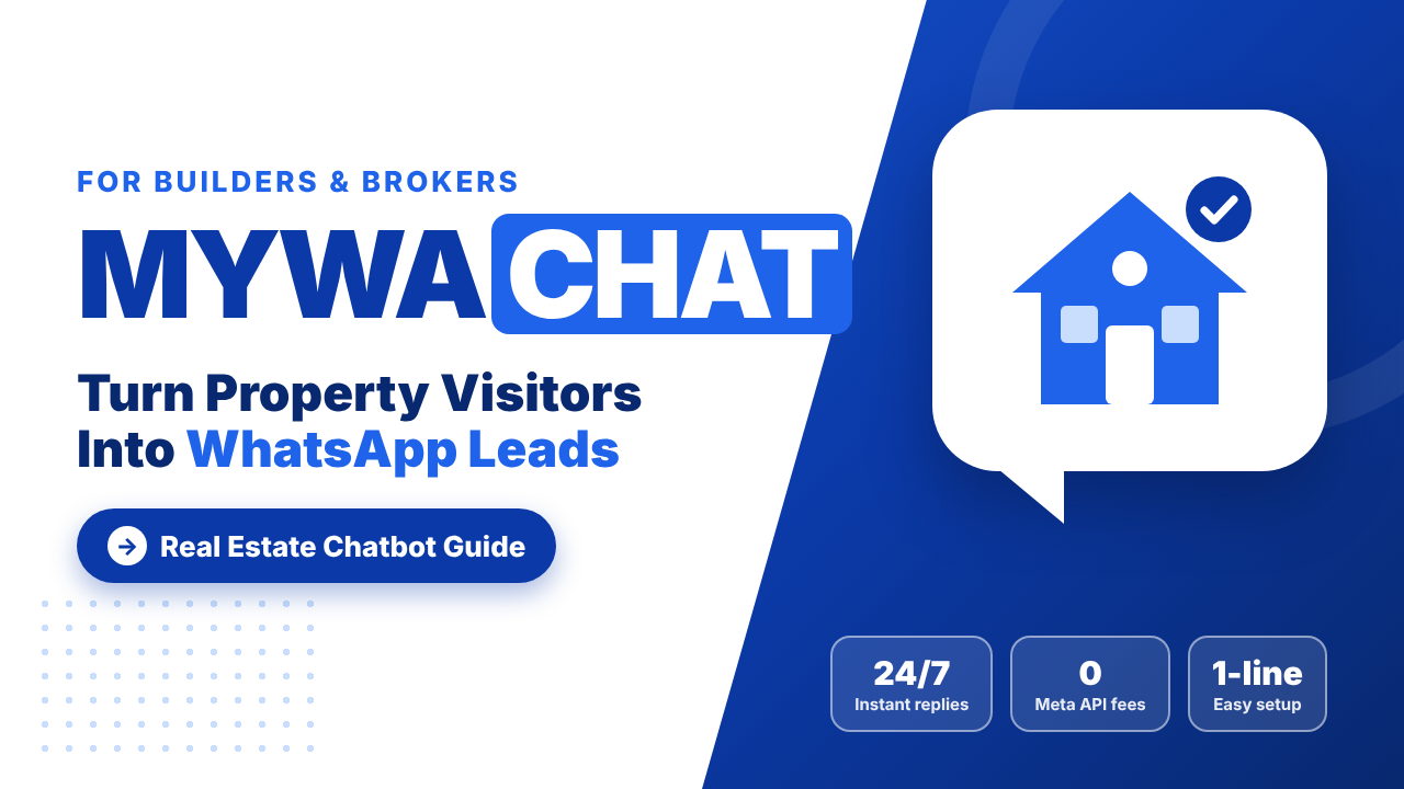 WhatsApp Chatbot for Real Estate: Capture Leads 24/7